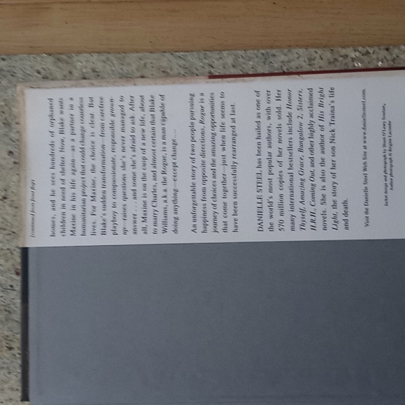 BOOK: Rogue ~ Danielle Steel - Picture 3 of 3